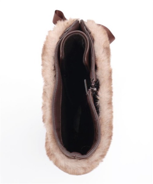 axes femme（アクシーズファム）の「レースアップロングブーツ（ブーツ・レディース・ブラック/ダークブラウン・MEDIUM/LARGE）」の21枚目の写真