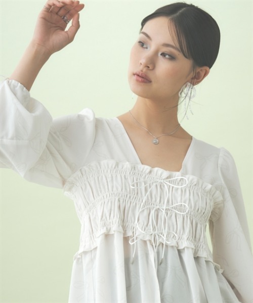 リボンデザインブラウス（シャツ/ブラウス）｜TTOL（トール）
