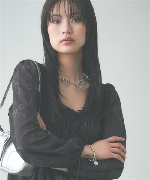 リボンデザインブラウス（シャツ/ブラウス）｜TTOL（トール）