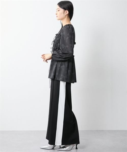 リボンデザインブラウス（シャツ/ブラウス）｜TTOL（トール）