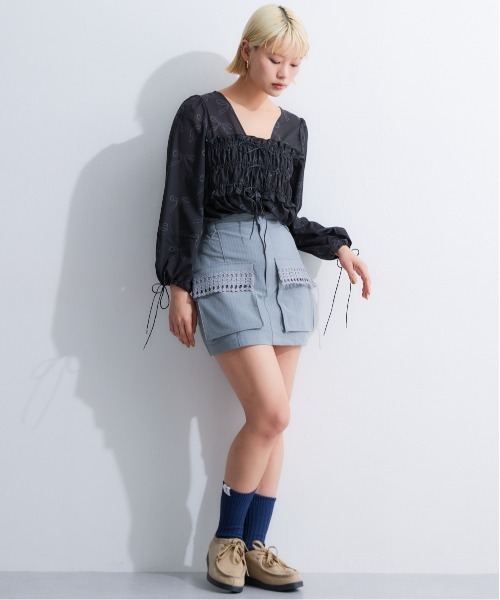 リボンデザインブラウス（シャツ/ブラウス）｜TTOL（トール）