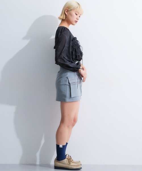 リボンデザインブラウス（シャツ/ブラウス）｜TTOL（トール）