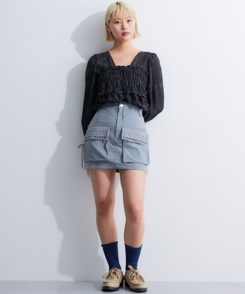 リボンデザインブラウス（シャツ/ブラウス）｜TTOL（トール）