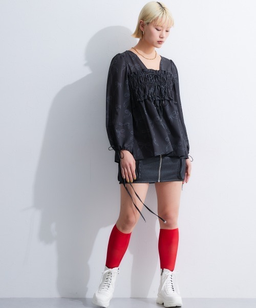 リボンデザインブラウス（シャツ/ブラウス）｜TTOL（トール）