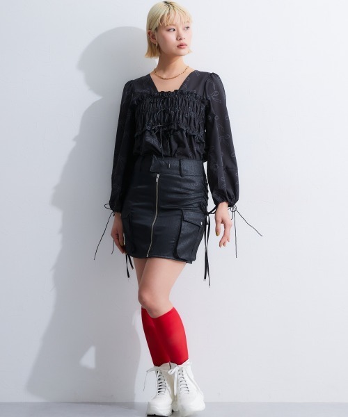 リボンデザインブラウス（シャツ/ブラウス）｜TTOL（トール）