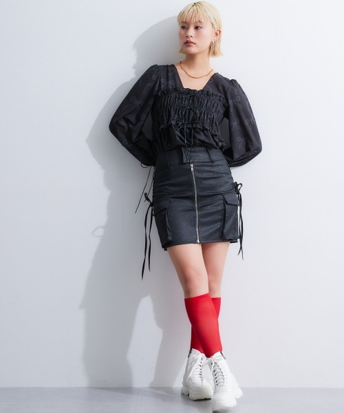 リボンデザインブラウス（シャツ/ブラウス）｜TTOL（トール）