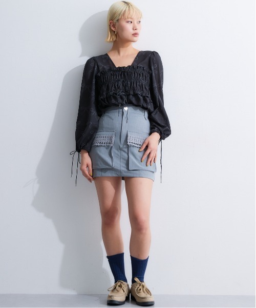 リボンデザインブラウス（シャツ/ブラウス）｜TTOL（トール）