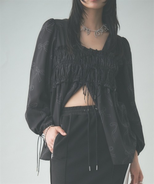 リボンデザインブラウス（シャツ/ブラウス）｜TTOL（トール）