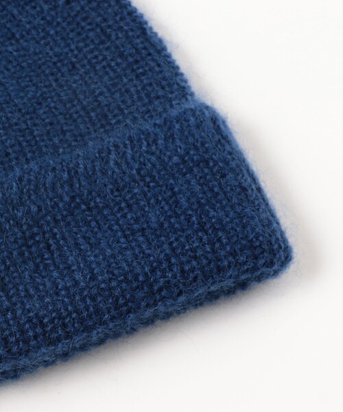 BEAMS BOY(ビームスボーイ)の「【別注】cableami / モヘヤ ワッチキャップ(ニットキャップ/ビーニー・レディース・ホワイト/ベージュ/ブルー・ONE SIZE)」の11枚目の写真