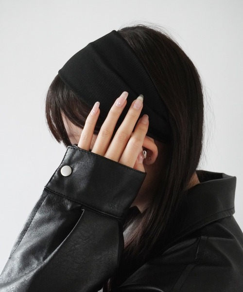 Port（ポート）の「【 SORUTT / ソルト 】 ベーシックスタイル ヘアバンド / シンプルモードスタイル（ヘアバンド・レディース・ホワイト/バーガンディー/グレー/ブラック/ブラック系その他/ベビーピンク/ライトブルー・FREE）」の3枚目の写真