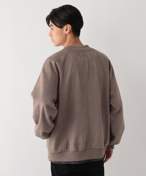 GLOBAL WORK Smile Seed Store（グローバルワーク スマイルシードストア）の「スウェードライクブルゾン/140750（ブルゾン・メンズ・モカ/ネイビー・X-LARGE/LARGE/MEDIUM/SMALL）」の17枚目の写真
