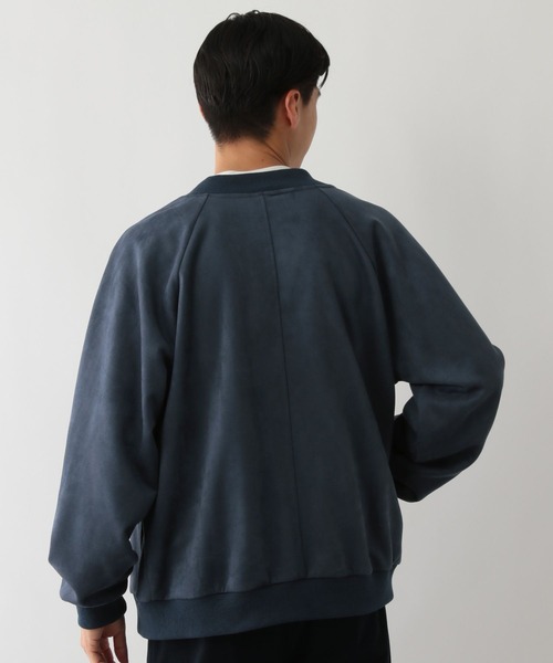 GLOBAL WORK Smile Seed Store（グローバルワーク スマイルシードストア）の「スウェードライクブルゾン/140750（ブルゾン・メンズ・モカ/ネイビー・X-LARGE/LARGE/MEDIUM/SMALL）」の15枚目の写真