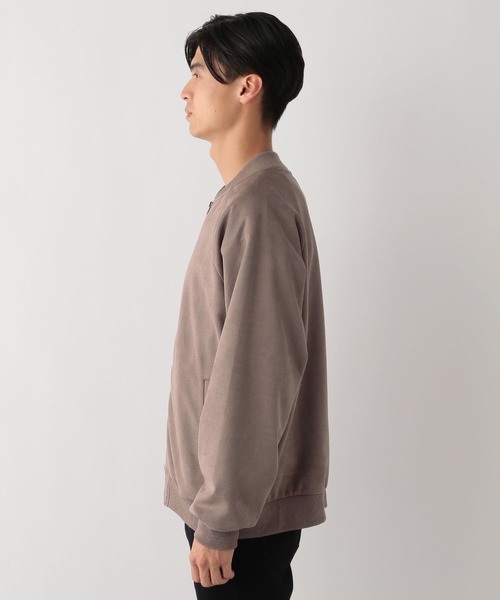 GLOBAL WORK Smile Seed Store（グローバルワーク スマイルシードストア）の「スウェードライクブルゾン/140750（ブルゾン・メンズ・モカ/ネイビー・X-LARGE/LARGE/MEDIUM/SMALL）」の10枚目の写真