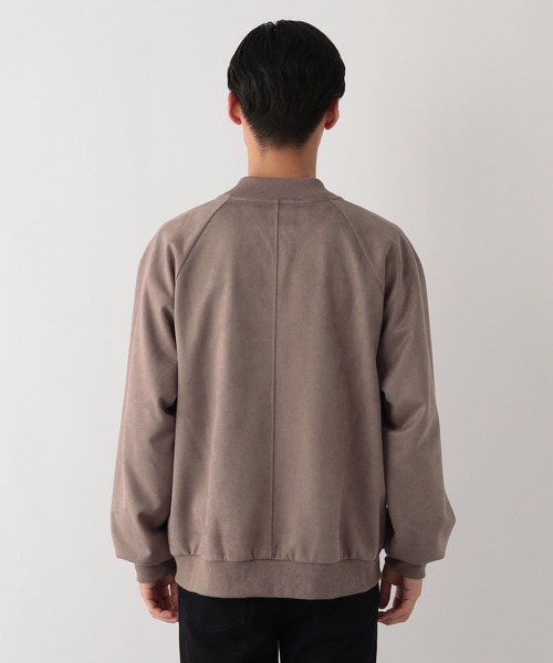 GLOBAL WORK Smile Seed Store（グローバルワーク スマイルシードストア）の「スウェードライクブルゾン/140750（ブルゾン・メンズ・モカ/ネイビー・X-LARGE/LARGE/MEDIUM/SMALL）」の11枚目の写真