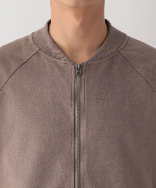 GLOBAL WORK Smile Seed Store（グローバルワーク スマイルシードストア）の「スウェードライクブルゾン/140750（ブルゾン・メンズ・モカ/ネイビー・X-LARGE/LARGE/MEDIUM/SMALL）」の12枚目の写真