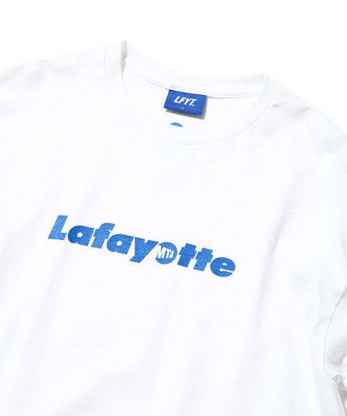 LFYT（エルエフワイティー）の「LFYT ラファイエット【Lafayette】× エムティーエー【MTA】- ロゴTシャツ【 Lafayette LOGO TEE LA240102】（Tシャツ/カットソー・メンズ・ブラック/ホワイト・MEDIUM/XX-LARGE/X-LARGE/LARGE/SMALL）」の6枚目の写真