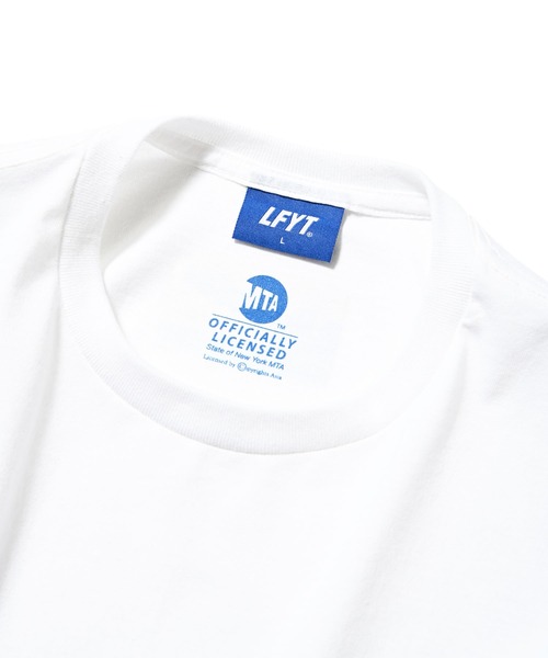 LFYT（エルエフワイティー）の「LFYT ラファイエット【Lafayette】× エムティーエー【MTA】- ロゴTシャツ【 Lafayette LOGO TEE LA240102】（Tシャツ/カットソー・メンズ・ブラック/ホワイト・MEDIUM/XX-LARGE/X-LARGE/LARGE/SMALL）」の8枚目の写真