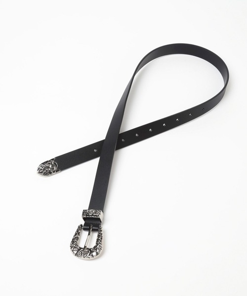 HARE（ハレ）の「アンティークガラバックルベルト(HARE)（ベルト・レディース・ブラック・FREE）」の8枚目の写真