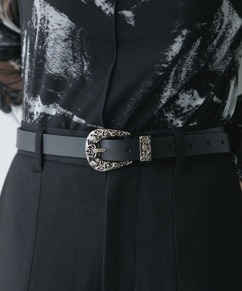 HARE（ハレ）の「アンティークガラバックルベルト(HARE)（ベルト・レディース・ブラック・FREE）」の14枚目の写真