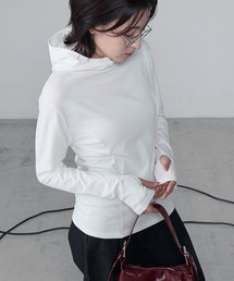 le ELMi | Compact hoodie pullover / コンパクトフーディカットソー(Tシャツ/カットソー)