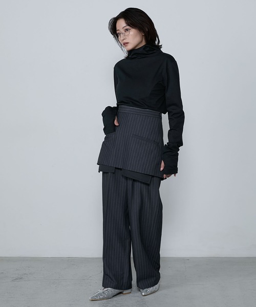 le ELMi(ルエルミ)の「Compact hoodie pullover / コンパクトフーディカットソー(Tシャツ/カットソー・レディース・オフホワイト/グレー/ブラック・FREE)」の22枚目の写真