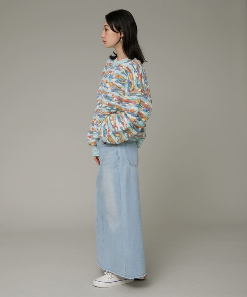 極美品✨　サニーレーベル　RICH SOFT WOOLハイネックプルオーバー ◇ソフトタッチウールハイネックプルオーバー