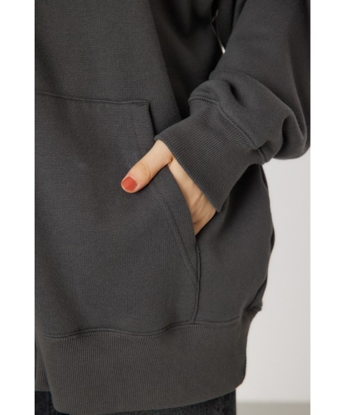 RODEO CROWNS WIDE BOWL（ロデオクラウンズワイドボウル）の「blessed time ジップパーカー（パーカー・レディース・ライトブラック/ブラウン/ピンク/グレー×ホワイト・FREE）」の20枚目の写真