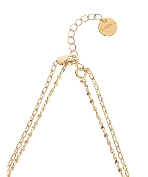 EMODA（エモダ）の「スパークルダブルネックレス（ネックレス・レディース・シルバー/ゴールド・FREE）」の6枚目の写真