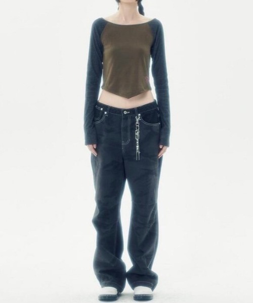 【セール】韓国ブランド runningHIGH ランニングハイ SPORTS SLIM RAGLAN TEE スポーツスリムラグランTシャツ トラックTシャツ クロップドTシャツ プリントTシャツ ロンT 長袖 バックロゴ 韓国ファッション 韓国ストリート ストリートファッション(Tシャツ/カットソー)|runningHIGH(ランニングハイ) 【セール】韓国ブランド runningHIGH ランニングハイ SPORTS SLIM RAGLAN TEE スポーツスリムラグランTシャツ トラックTシャツ クロップドTシャツ プリントTシャツ ロンT 長袖 バックロゴ 韓国ファッション 韓国ストリート ストリートファッション(Tシャツ/カットソー)|runningHIGH(ランニングハイ)