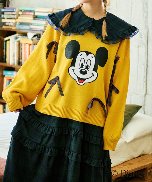 kutir（クティール）の「【クティールとレトロ】チュールドッキングチェックつけ襟（付け襟・レディース・ベージュ系その他/グリーン/レッド系その他・FREE）」の9枚目の写真