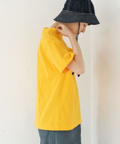 PAR ICI（パーリッシィ）の「NAVYS80 フットボールＴシャツ（Tシャツ/カットソー・レディース・イエロー/ブルー/アイボリー/グレー・FREE）」の13枚目の写真