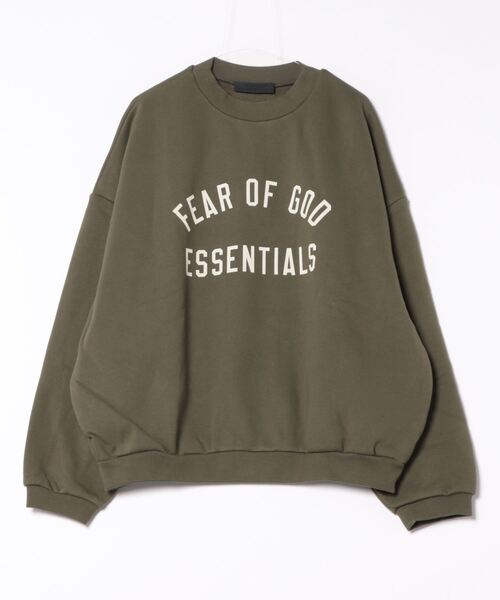 FOG ESSENTIALS（エフオージーエッセンシャルズ）の「FLEECE CREWNECK（スウェット・メンズ・グリーン系その他/ブラック/ヘザーグレー・XL/S/L/M/XS）」の3枚目の写真
