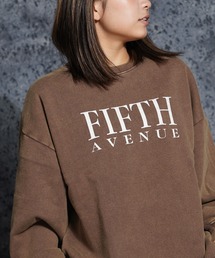 裏起毛 スノー加工 ロゴ スウェット / Snow Processed Logo Sweatshirt