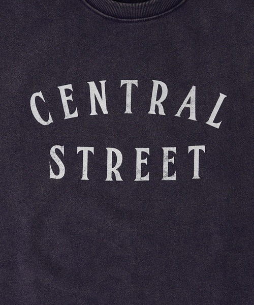 1111clothing（ワンフォークロージング）の「裏起毛 スノー加工 ロゴ スウェット / Snow Processed Logo Sweatshirt（スウェット・メンズ・A/B/F/C/D/E・M/L）」の8枚目の写真