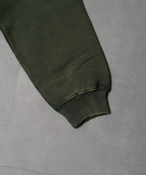 1111clothing（ワンフォークロージング）の「裏起毛 スノー加工 ロゴ スウェット / Snow Processed Logo Sweatshirt（スウェット・メンズ・A/B/F/C/D/E・M/L）」の17枚目の写真