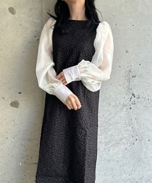 merrylatte | 花柄ロングドレスワンピース(ワンピース)