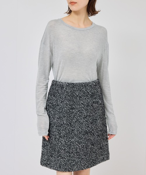 【セール】カシミヤシルクシアーカットソー（Tシャツ/カットソー）｜ROPE'（ロペ）