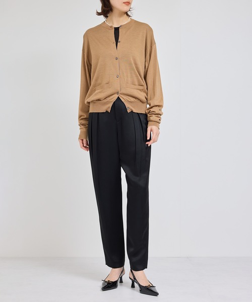 【セール】カシミヤシルクシアーカットソー（Tシャツ/カットソー）｜ROPE'（ロペ）