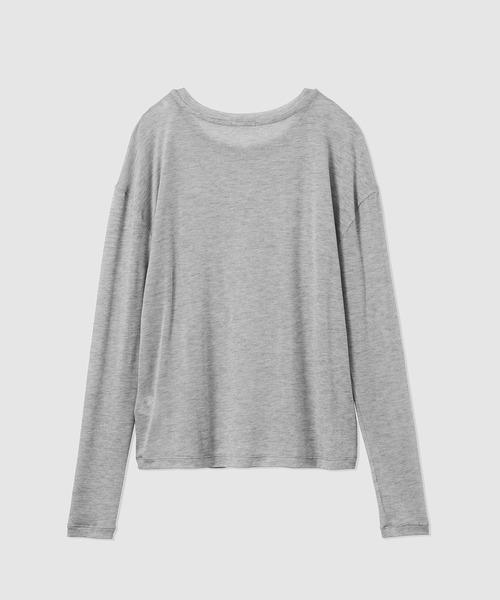 【セール】カシミヤシルクシアーカットソー（Tシャツ/カットソー）｜ROPE'（ロペ）