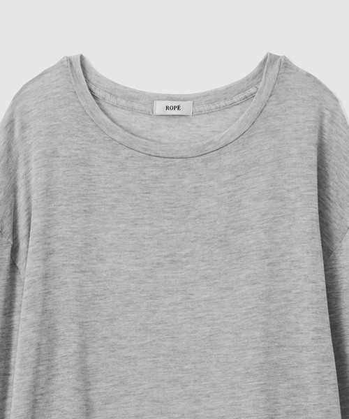 【セール】カシミヤシルクシアーカットソー（Tシャツ/カットソー）｜ROPE'（ロペ）