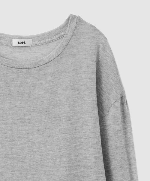 【セール】カシミヤシルクシアーカットソー（Tシャツ/カットソー）｜ROPE'（ロペ）