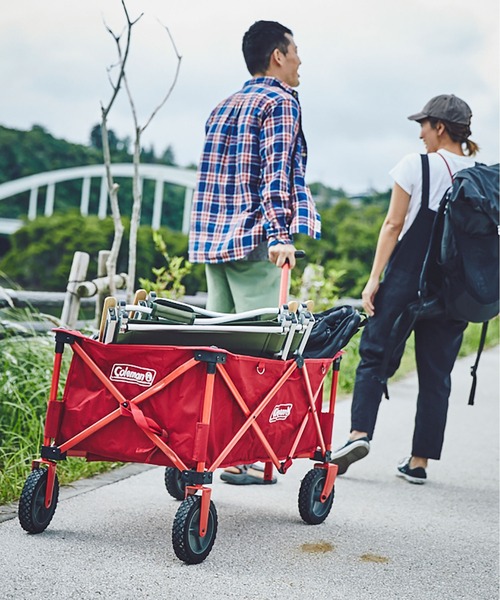 Coleman - Coleman コールマン アウト ワゴン アウトドアワゴン（レッド）の通販｜キャンプ用品のコールマン