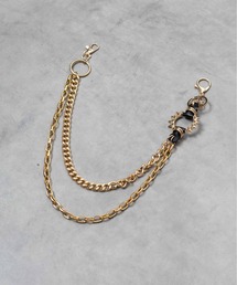 INNOCENT（イノセント）の「《2連ウォレットチェーン　スタッズ×スクエア×キヘイチェーン（ウォレットチェーン）」