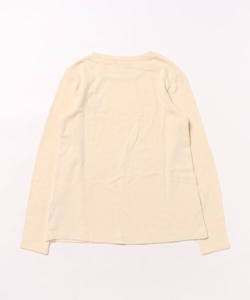 HAKKA KIDS（ハッカキッズ）の「[ジュニアサイズ]ワンポイント刺繍Tシャツ（Tシャツ/カットソー・キッズ・キナリ/ネイビー・140cm/150cm）」の3枚目の写真