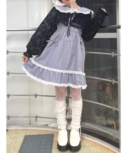 merry jenny ピンタックフレアミニワンピース オフホワイト ピンタックフレアミニワンピース｜メリージェニー（merry jenny