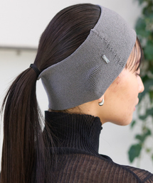 heyep ブラック ニットヘアバンド heyep(ヘイップ)｜Silk ヘアバンド/ブラック の通販｜ELLESHOP