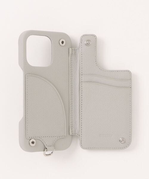 Demiurvo（デミウルーボ）の「【DEMIU】BALLON 16 PRO（スマホケース/カバー・レディース・オフホワイト/ベージュ/ブラック/グリーン/グレイッシュベージュ・FREE）」の13枚目の写真