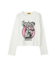 HYSTERIC GLAMOUR | HYSTERIC VIP CLUB ショート丈Tシャツ(Tシャツ/カットソー)