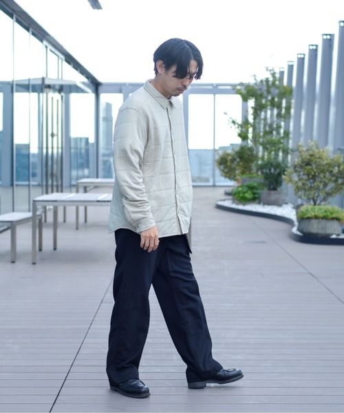 Snow Peak（スノーピーク）の「Flexible Insulated Shirt 中綿（シャツ/ブラウス・メンズ・オリーブ/ブラック/ブルー・L/M/S/XL）」の6枚目の写真