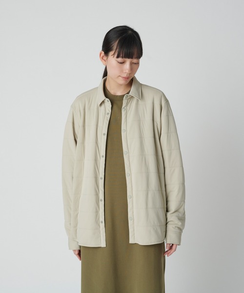 Snow Peak（スノーピーク）の「Flexible Insulated Shirt 中綿（シャツ/ブラウス・メンズ・オリーブ/ブラック/ブルー・L/M/S/XL）」の7枚目の写真